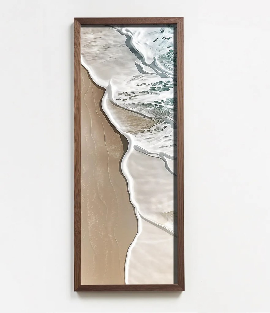 LONG022-S/120-40 keretezett MDF falikép, 40 x 120 cm