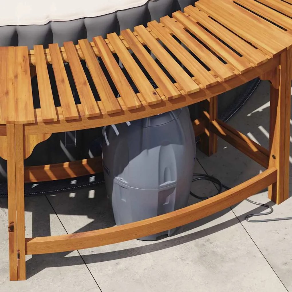 Jakuzzi Környezet Barna Ø275 x 55,5 cm Tömör Akácfa