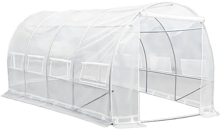 Fóliasátor 200x250x400 cm váz+fólia