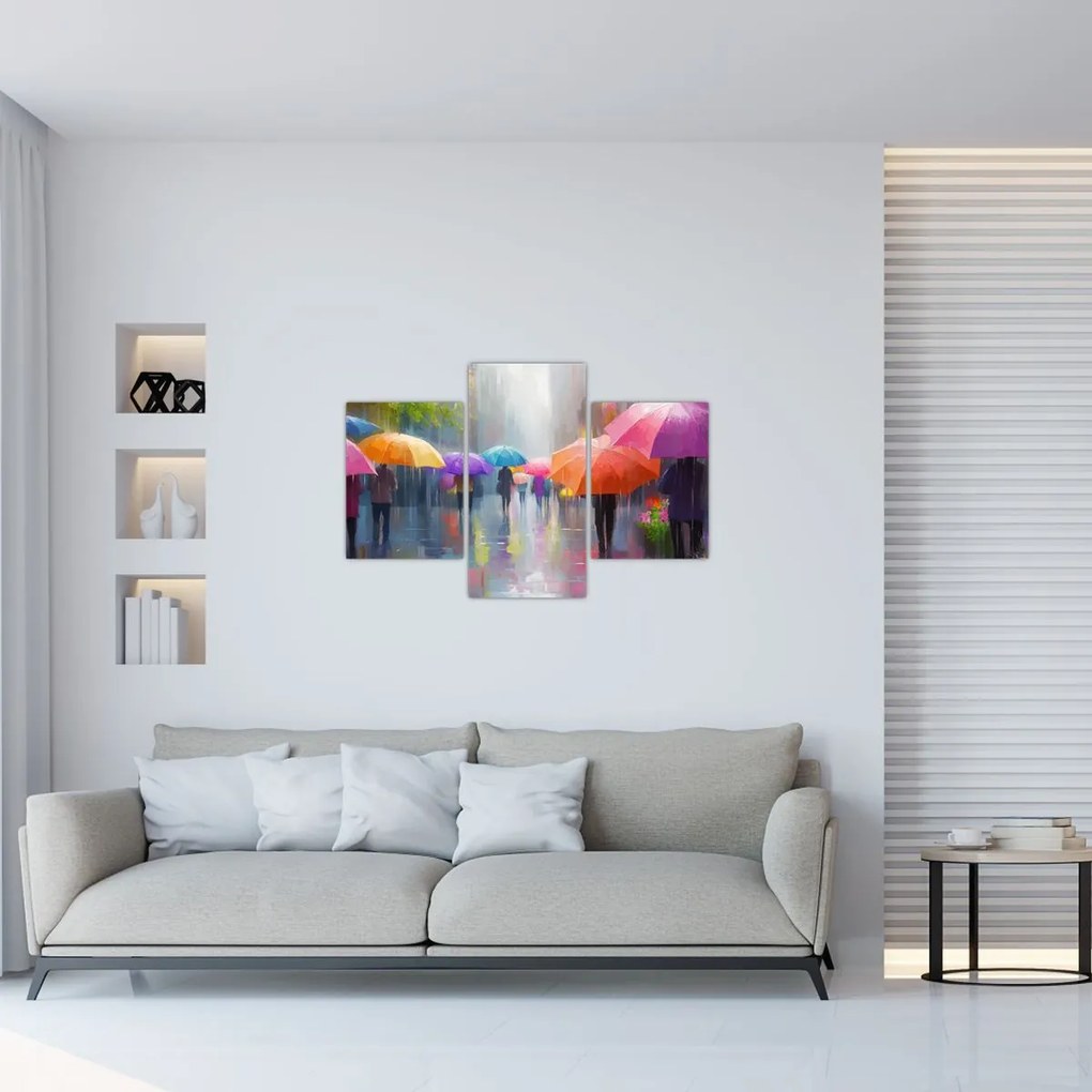Kép - Esős nap (90x60 cm)
