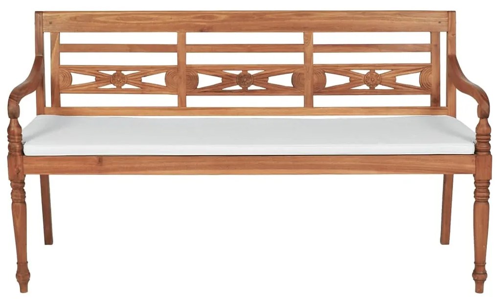 tíkfa Batavia pad párnákkal 150 cm