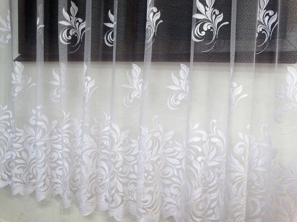 Mg Függöny 65/100 Fehér 300x220cm lengyel szalaggal