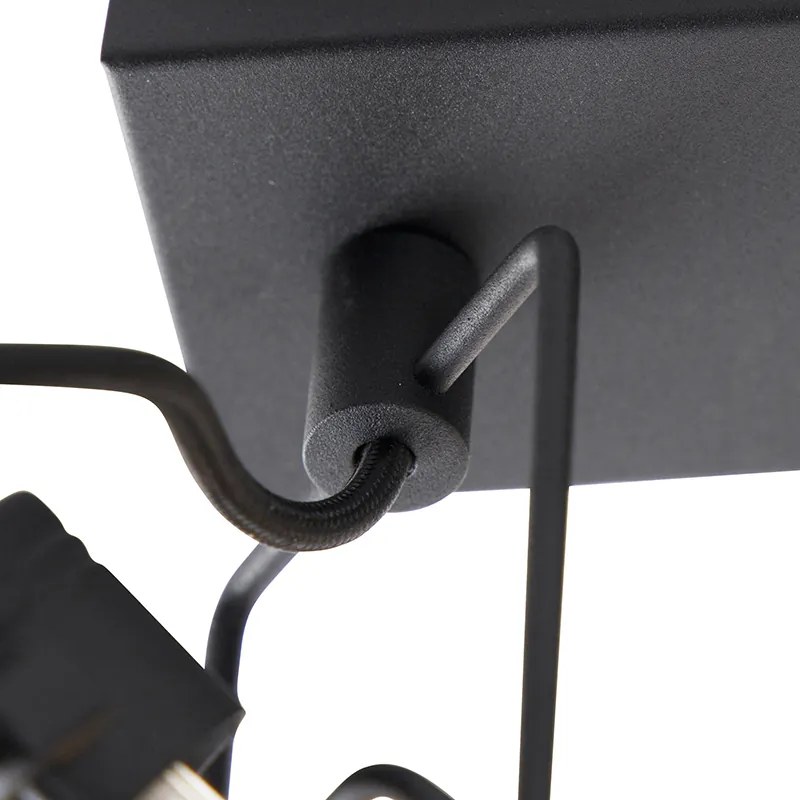 Okos spot lámpa fekete 3-as, Wi-Fi-vel GU10 - Suplux