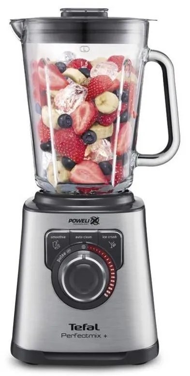 Tefal Tefal - Asztali turmixgép 2 l PERFECTMIX+ 1200W/230V króm/fekete GS0048