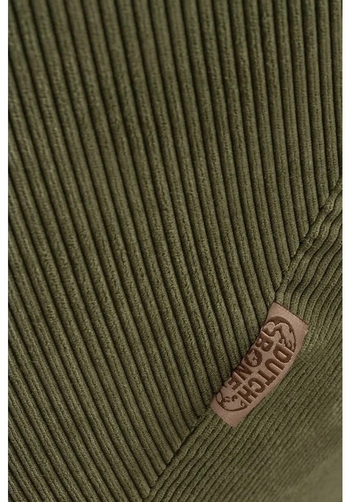 Zöld bársony fotel Vince – Dutchbone