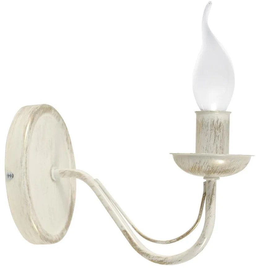 Helam Fali lámpa MALBO E14/10W K-2910/1 WT + AB