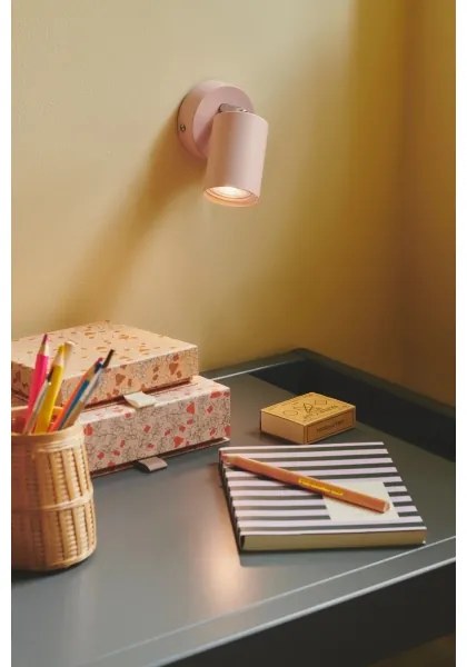 Nordlux - Fali spotlámpa EXPLORE 1xGU10/7W/230V rózsaszín