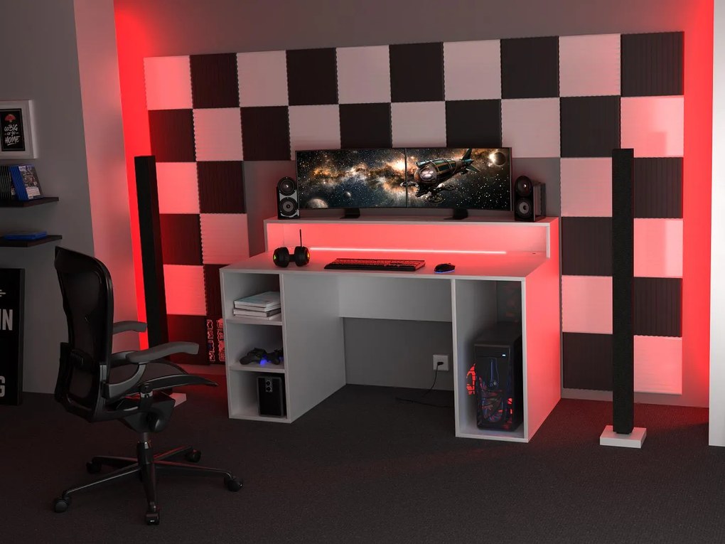 LED Íróasztal Myst (fehér). 1092049