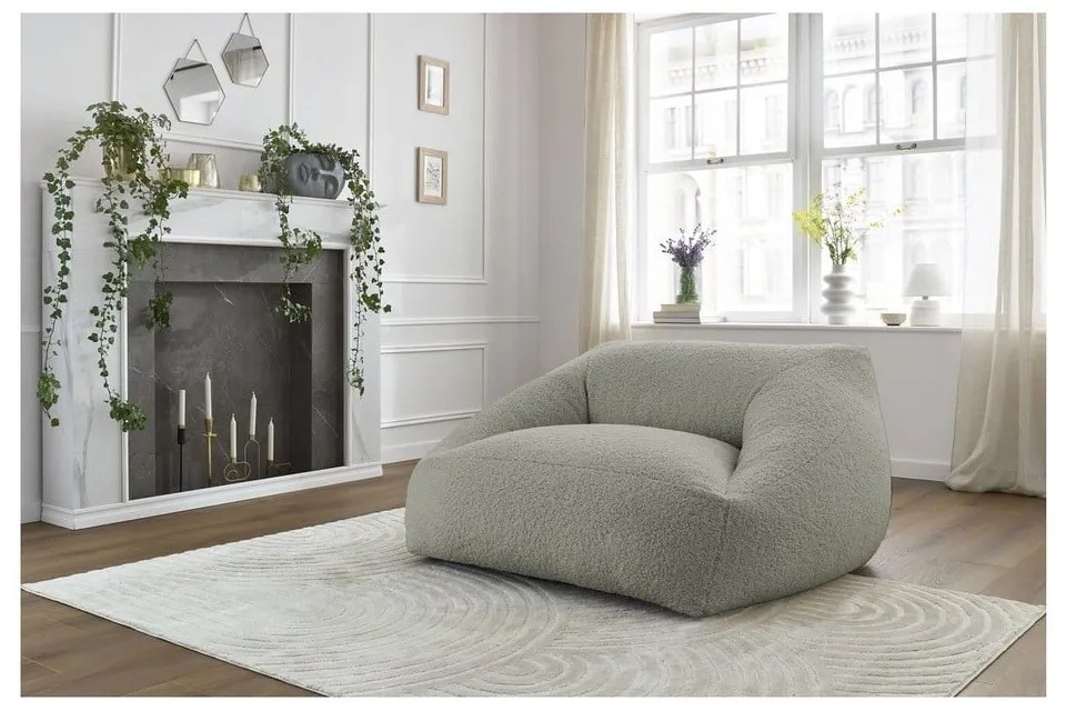 Világosszürke ülőzsák Lilibet – Bobochic Paris