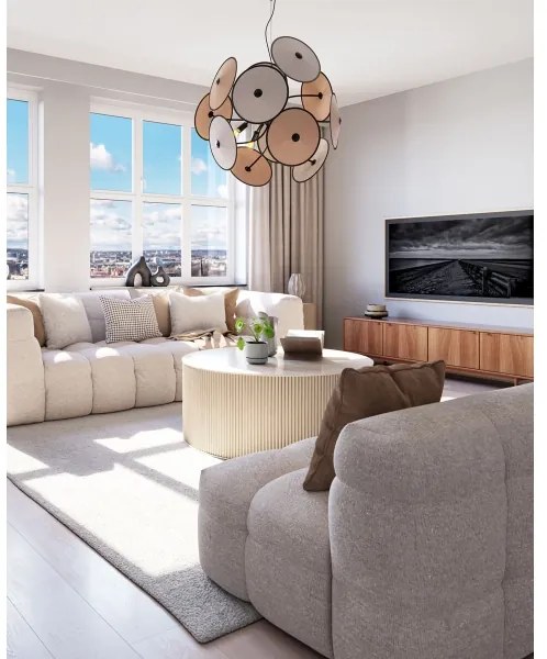 ByRydens 4202290-4002 - Kábelcsillár CAPPELLO 4xE14/5W/230V