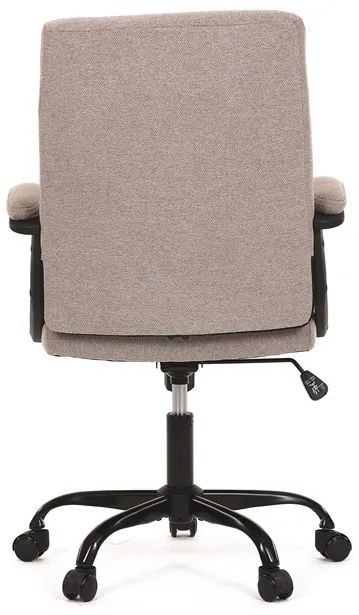 Irodai szék hintamechanikával, barna szövetkárpittal. KA-Y391 CRM2