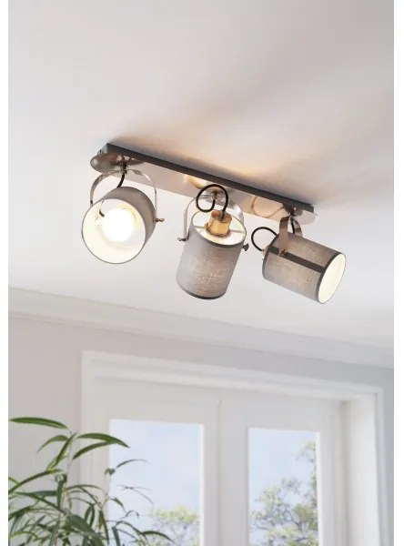 Eglo 98141 - VILLABATE 3xE27/10W/230V spotlámpa