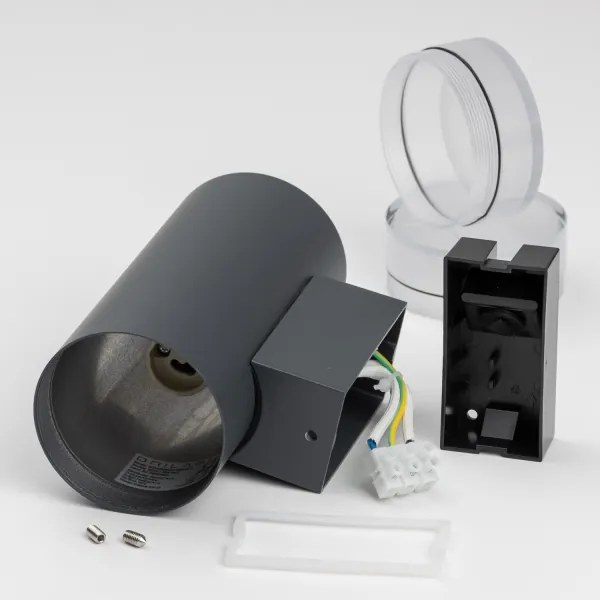 Brilagi - Kültéri fali lámpa MATERA 2xGU10/30W/230V antracit IP54