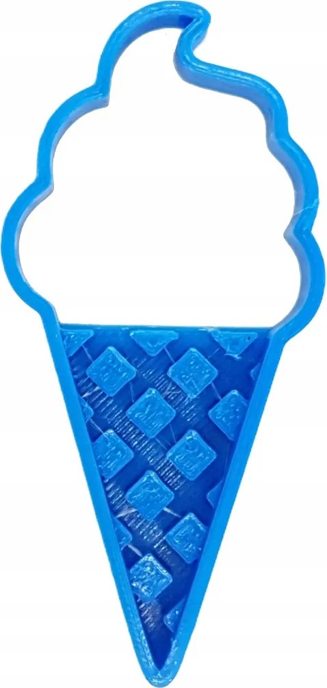 Fagylalt alakú tortaforma