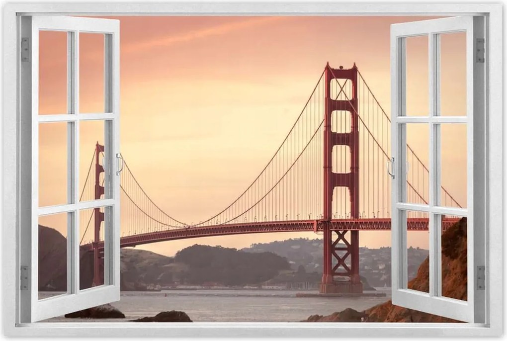 Poszterek 120x80 Golden Gate