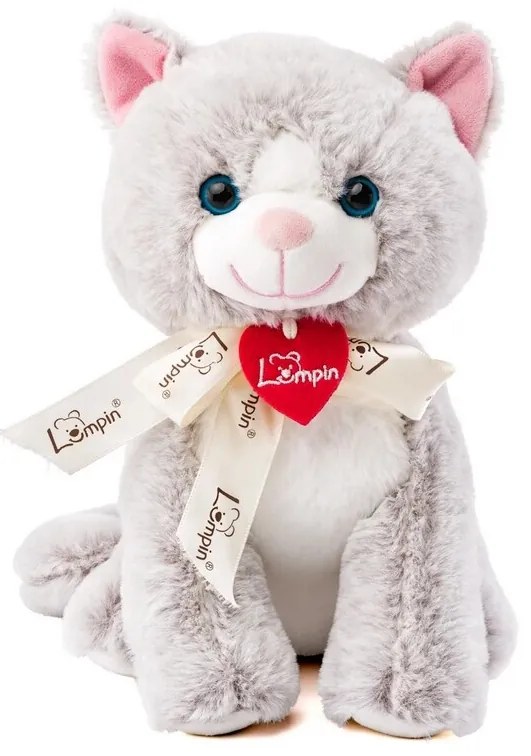 Lumpin Jacqueline macska világosszürke, 25 cm