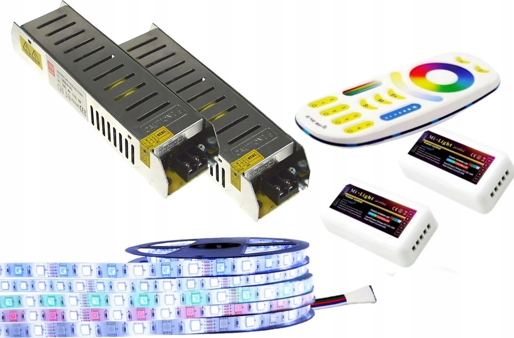 Rgbw Led szalag szett IP65 Mi-Light Premium 25m