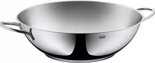Wok serpenyő Silit 32cm indukciós ezüst