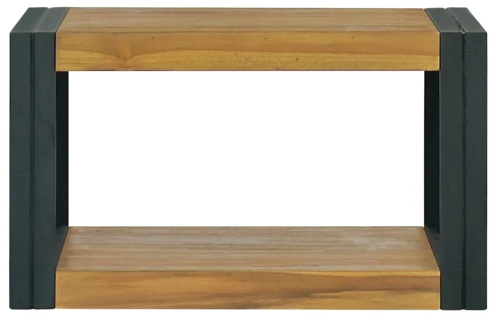 Tömör tíkfa fürdőszobaszekrény 60 x 45 x 35 cm