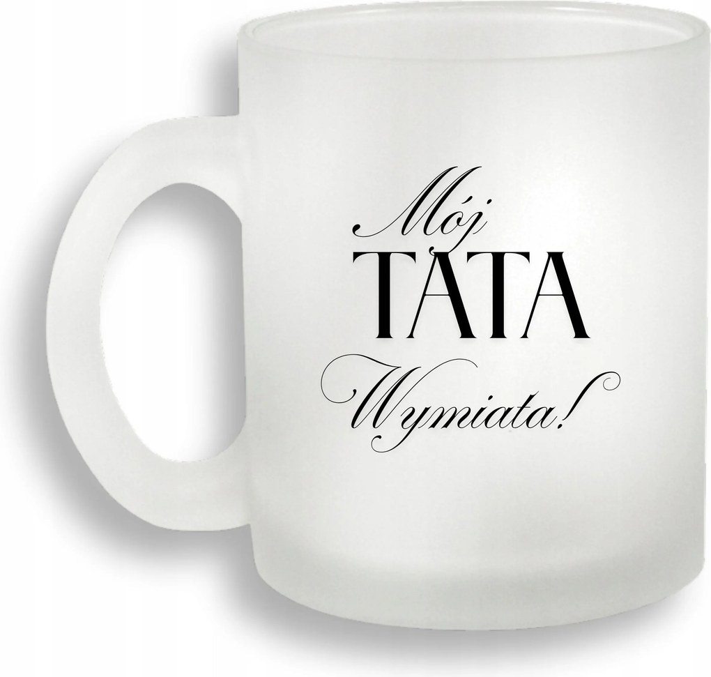 Bögre Vicces Ajándék Apák Napja Sláger Az Apukám Söpör!