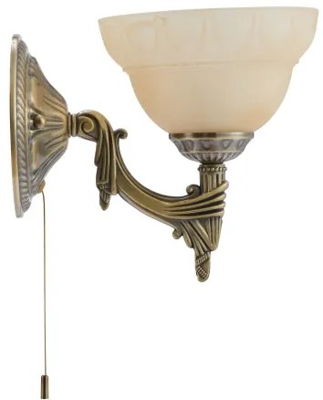 EGLO 85859 - MARBELLA fali lámpa 1xE14/40W bronz