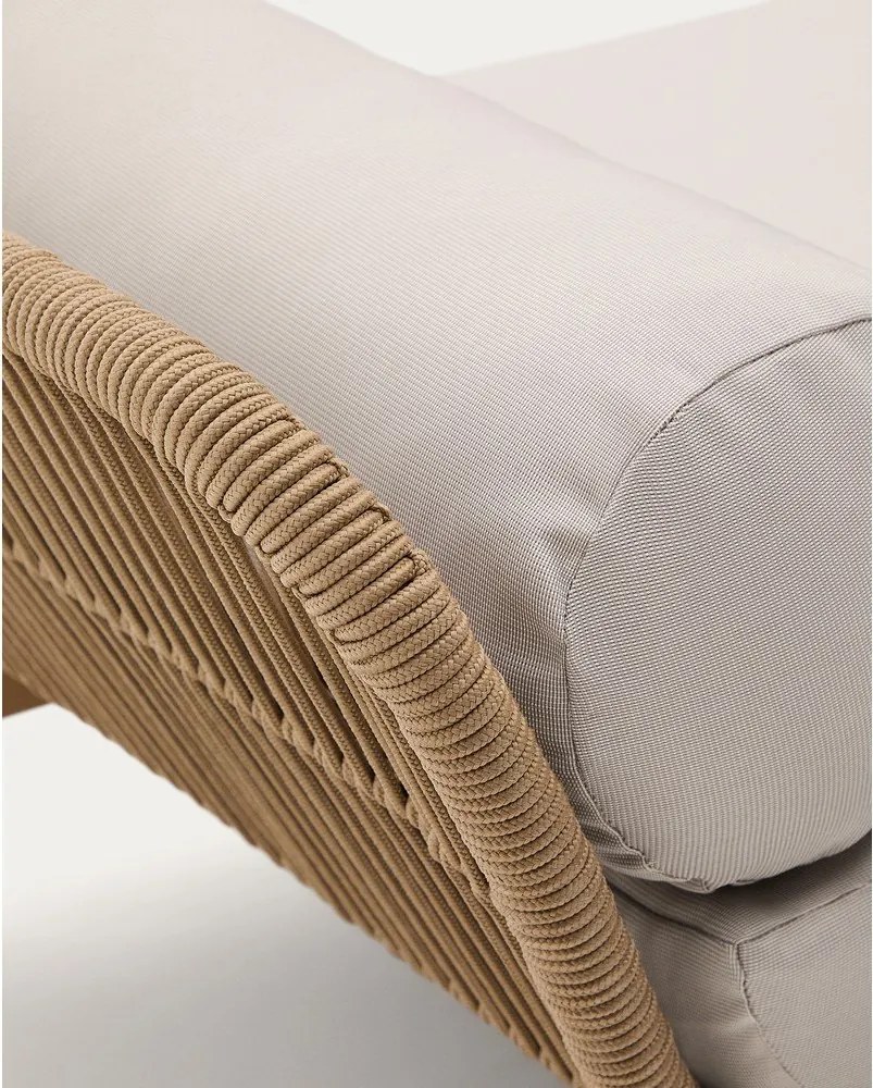 Natúr színű akácfa kerti kanapé Catalina – Kave Home