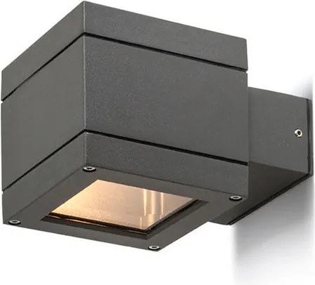 RENDL TELO fali lámpa antracit 230V LED G9 5W IP44