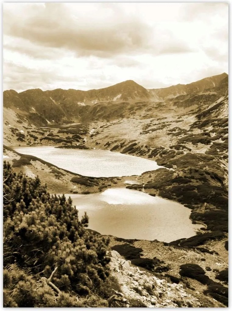 Poszterek 100x135 Tátra Lengyel hegyek Kilátás