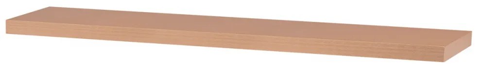 P-002 Lebegő polc 120 cm, MDF, Natúr Bükk Színben