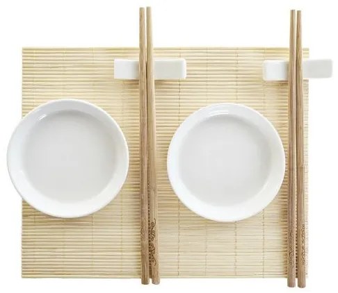 Sushi Tálaló Szett Fehér