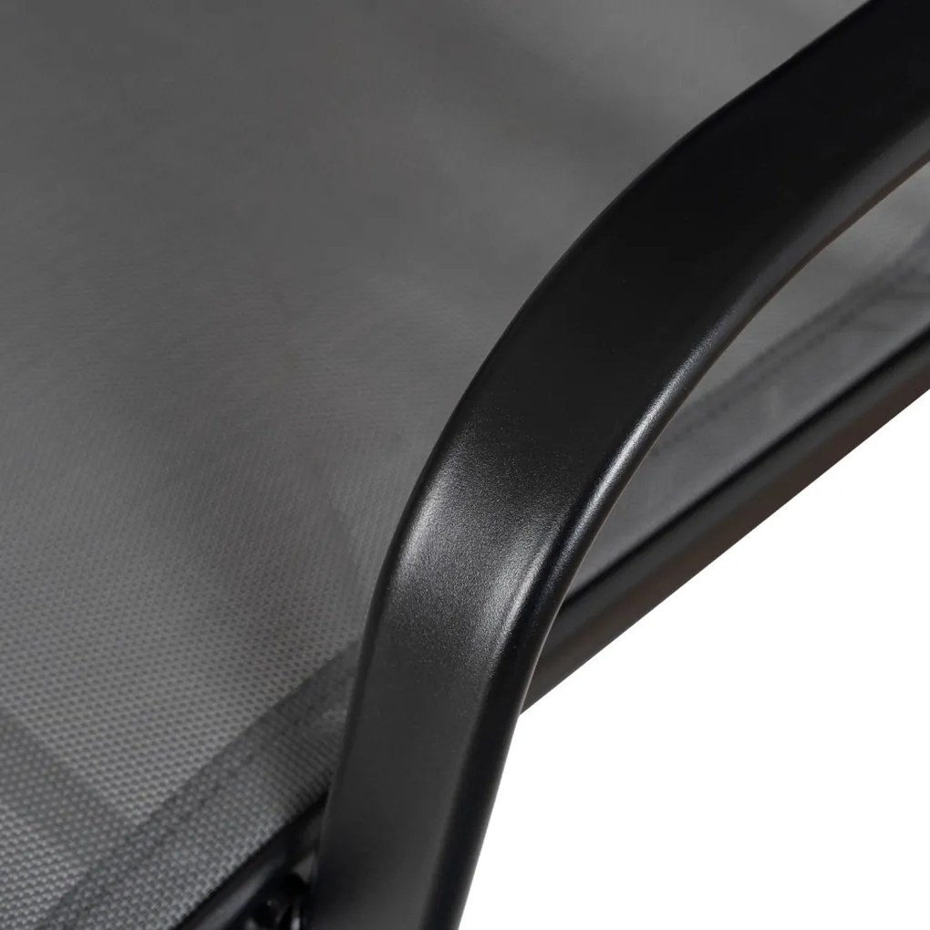 Kerti bútor szett szürke színben – MINNESOTA