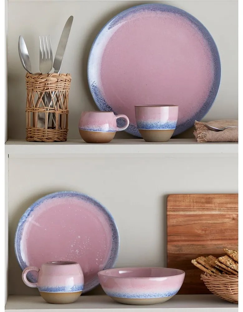 Világos rózsaszín agyagkerámia tálka 525 ml Paula – Bloomingville