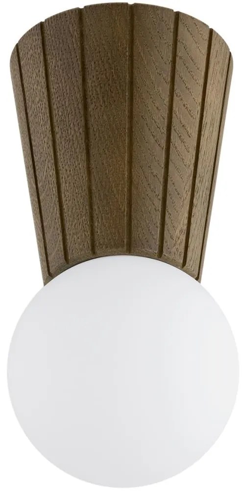 Argon 8974 - VOLANTE fürdőszobai mennyezeti lámpa 1xG9/6W/230V IP44 átm. 12 cm barna