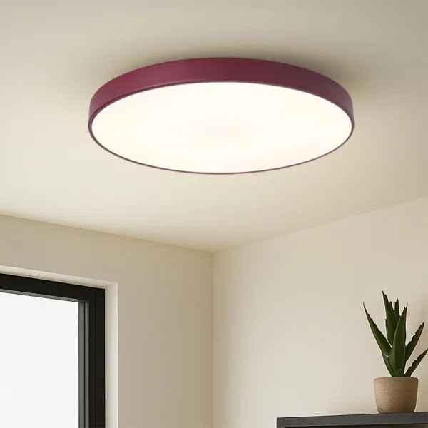 BRILAGI-LED Dimmelhető mennyezeti lámpatest POOL LED/60W/230V 3000-6000K 60 cm bordó+távirányító