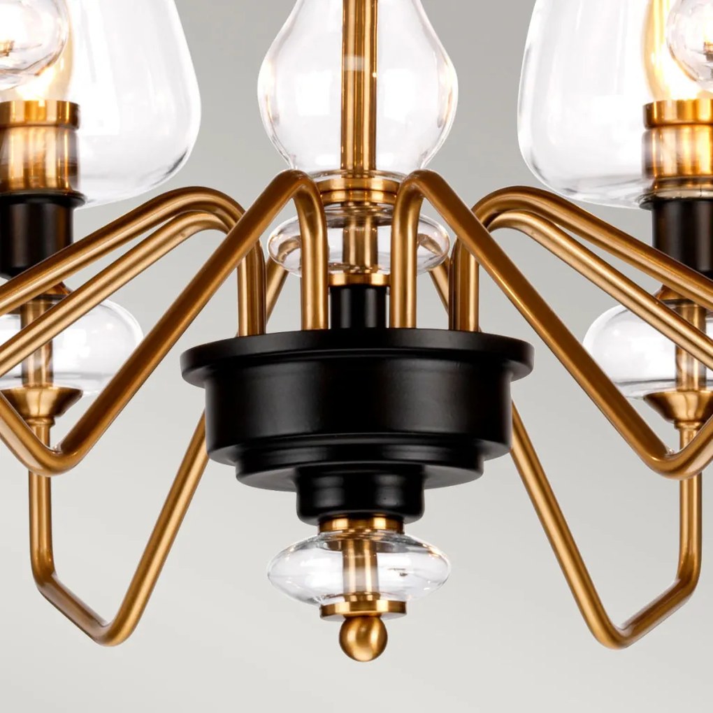 Elstead Lighting ARMAND DL-ARMAND8-AB Csillár 8x40W/E14