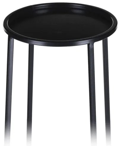 LOFT virágtartó állvány 70x24 cm fekete