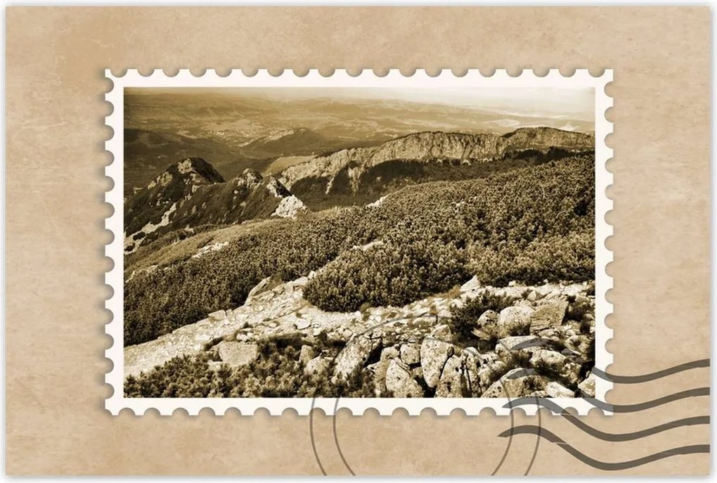 Poszterek 120x80 Tátra Lengyel hegyek Kilátás