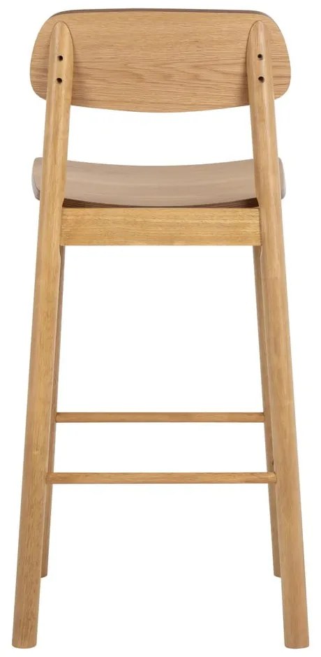 Natúr színű bárszék (ülésmagasság 74 cm) Barlow – Actona