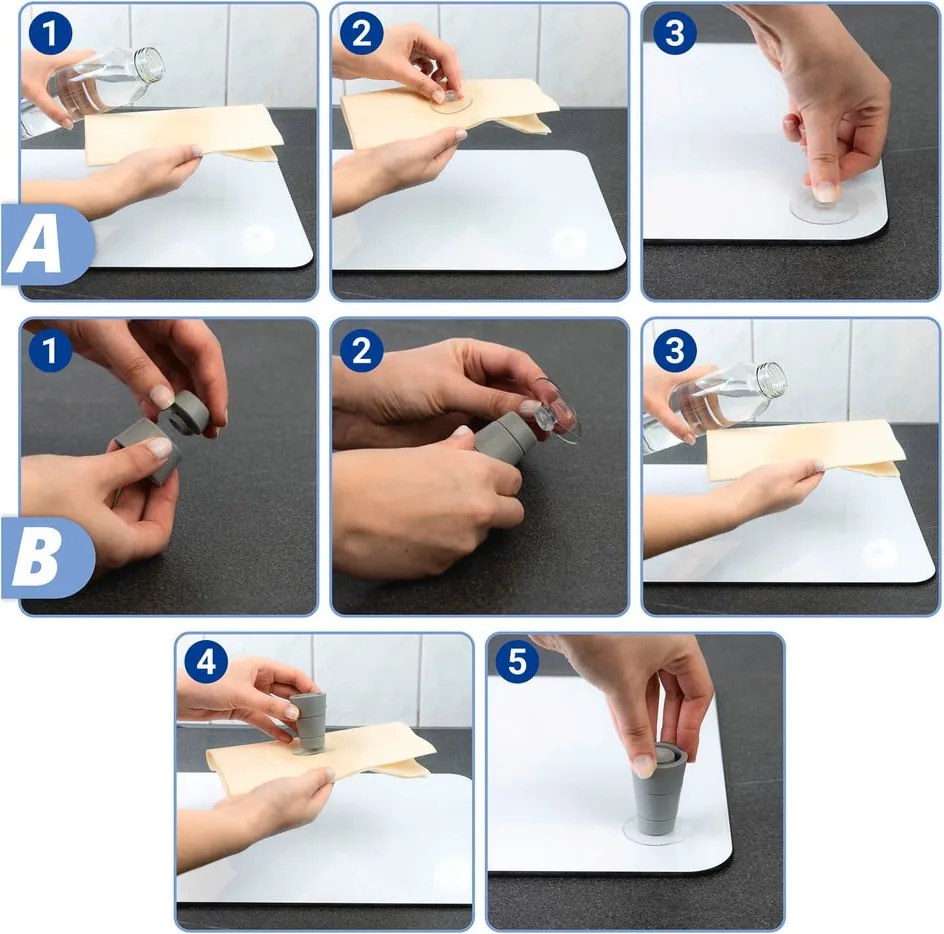 Edzett üveg tűzhely fedőlap szett 2 db-os 52x30 cm Kitchen Rules – Maximex