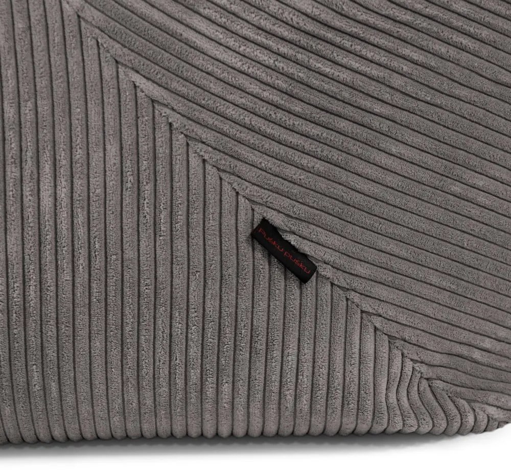 Lila kordbársony babzsákfotel Tube 100 – SLOWDOWN