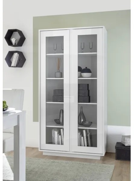 SERIAN fiókos komód, fehér