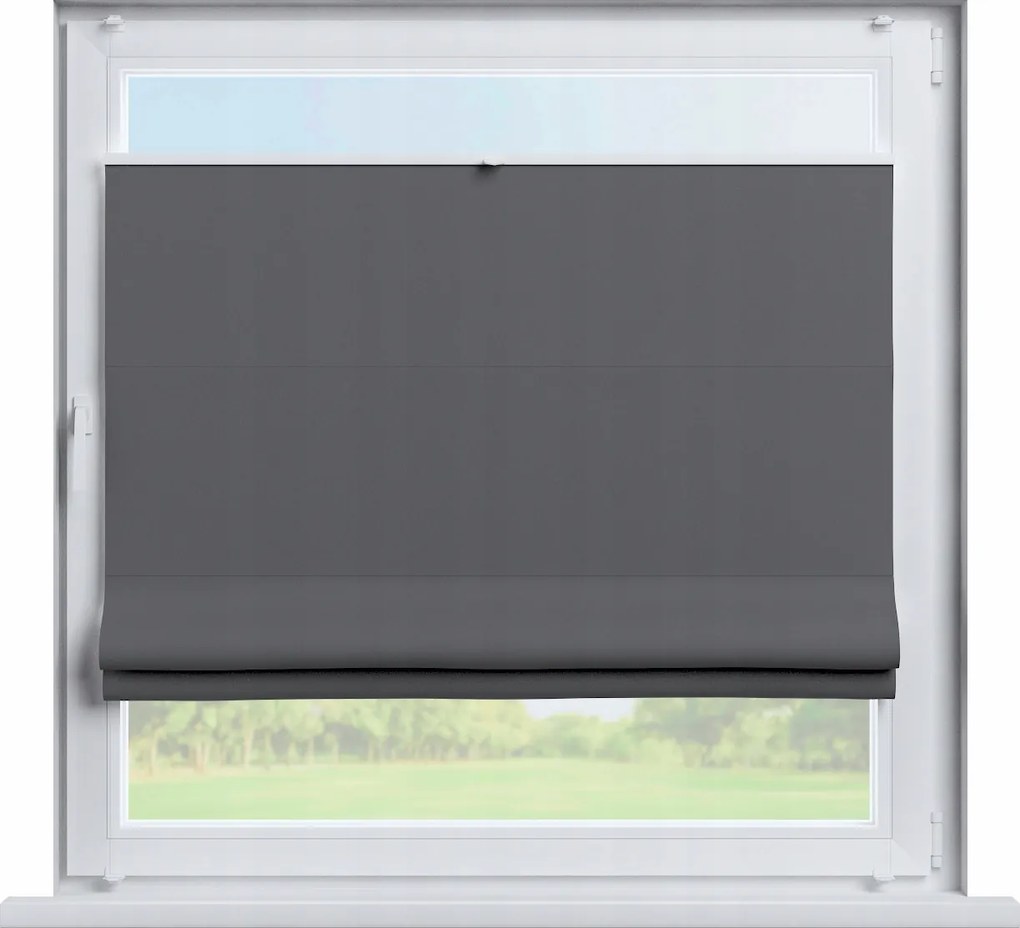 Kész pliszírozott roló római Szicília 80x170cm fekete