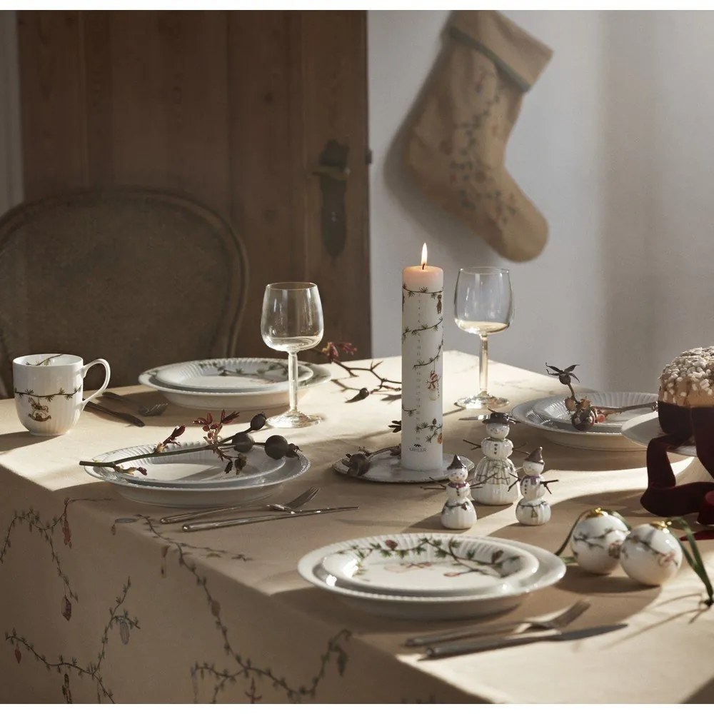 Gyertya karácsonyi mintával, égési idő 56 ó Hammershøi Christmas 2025 – Kähler Design