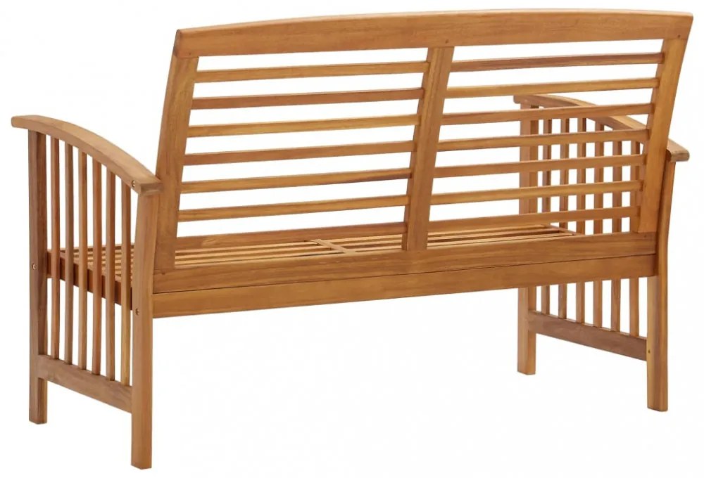 tömör akácfa kerti pad 119 cm