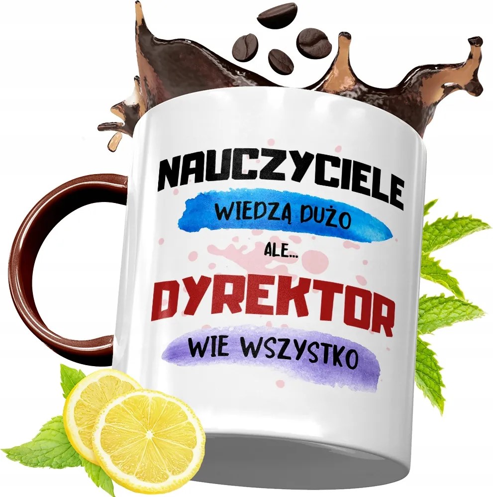 Bordó Bögre Igazgatónak Születésnapra Ajándék fényképes nyomattal