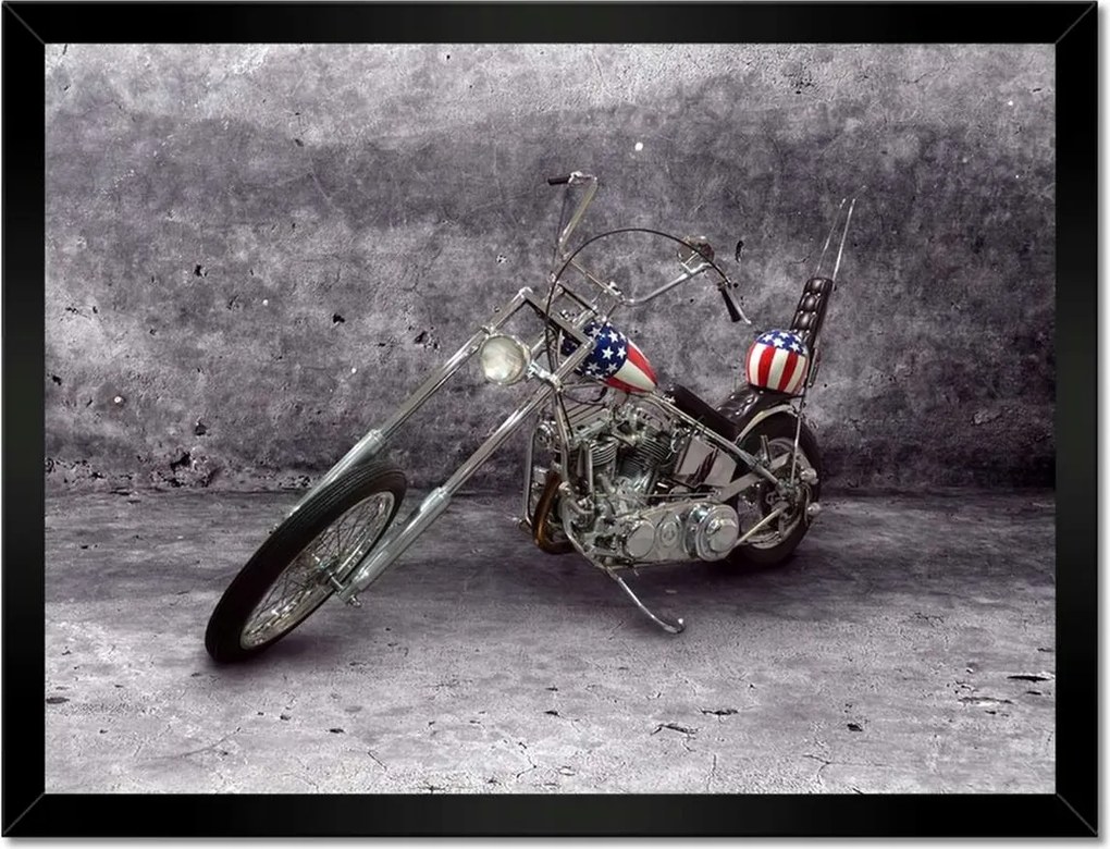 Poszterek keretben 40x30 Motorkerékpár Easy Rider