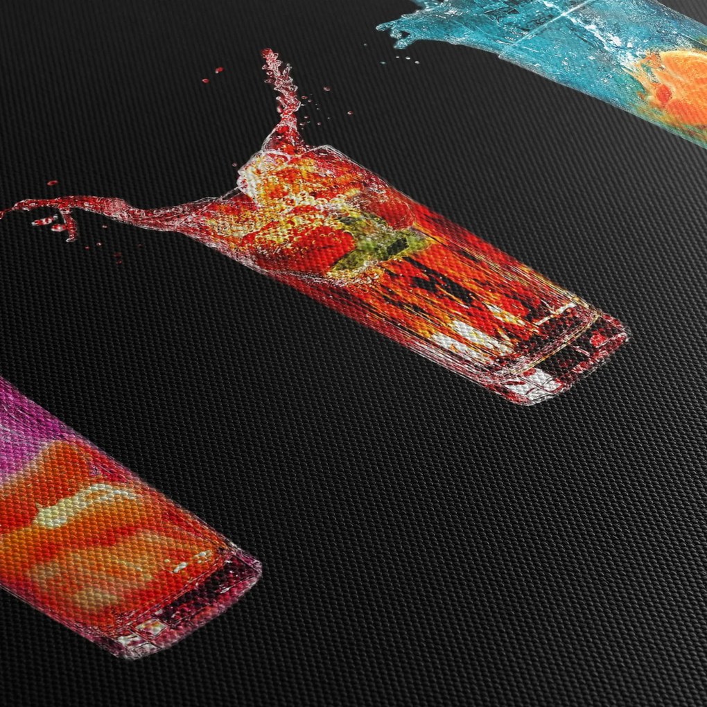 Az italok képe (120x50 cm)