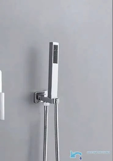 Zuhanyalkatrész ARM1705 kézi zuhanyfej, krómozott felülettel, zuhanytömlő nélkül