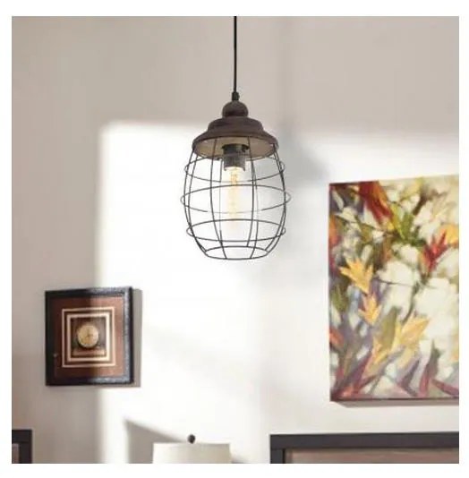 Eglo 49219 - BAMPTON csillár 1xE27/60W/230V