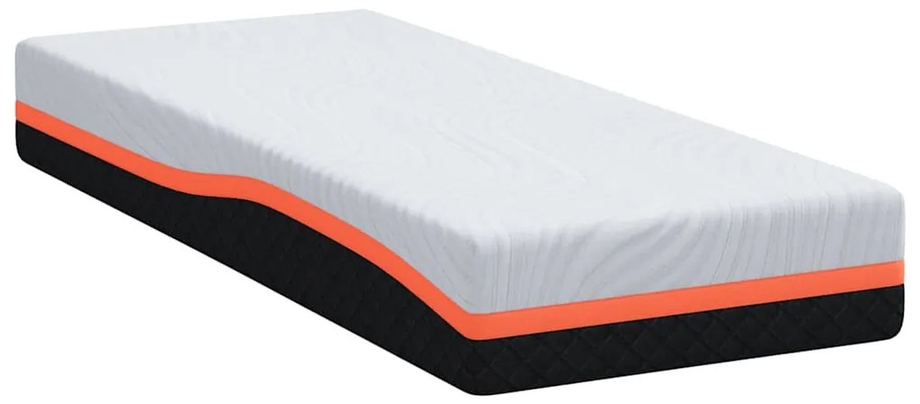 Matrac Fehér és Szürke 70 x 200 cm Memóriahab